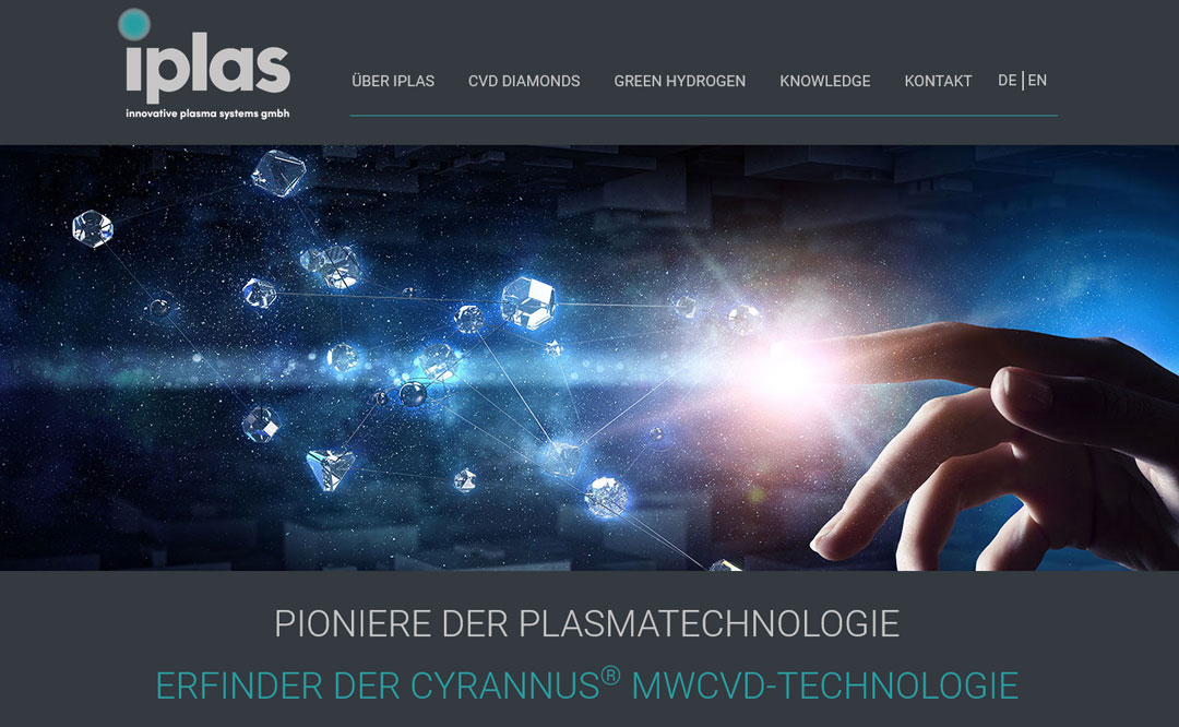 Website Design, Text und Umsetzung